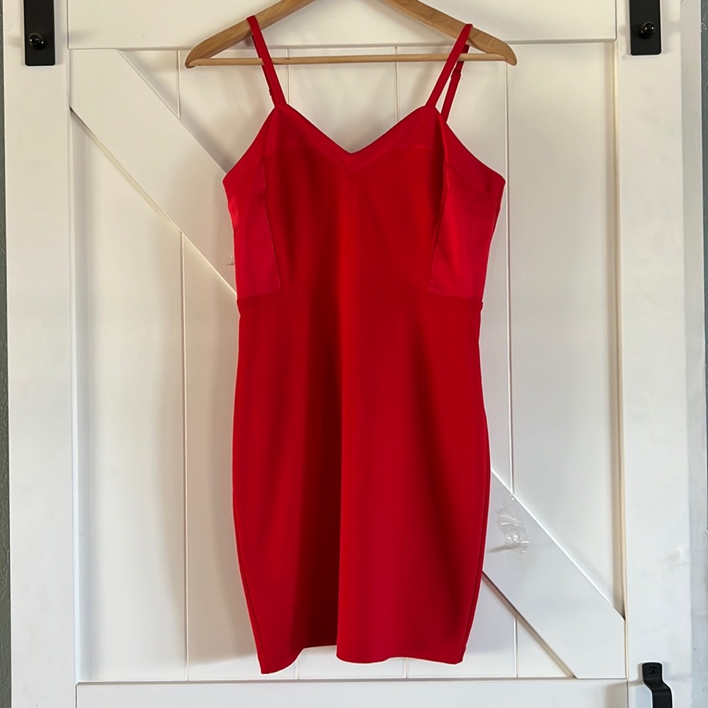 Red dress from express size small